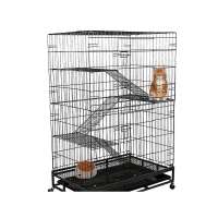 Amazon Hot sale Folding Cat cage Foldable Cat house with climbing ramp CT52