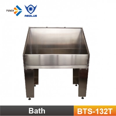 BTS-132T European Style best selling free standing pet cleaning Stainless Steel Bathing Tub