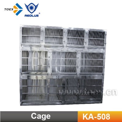 Stainless Steel foldable dog cage KA-508