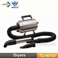 Portable 110/220 volt triple uses 304 stainless steel pet dryer for grooming